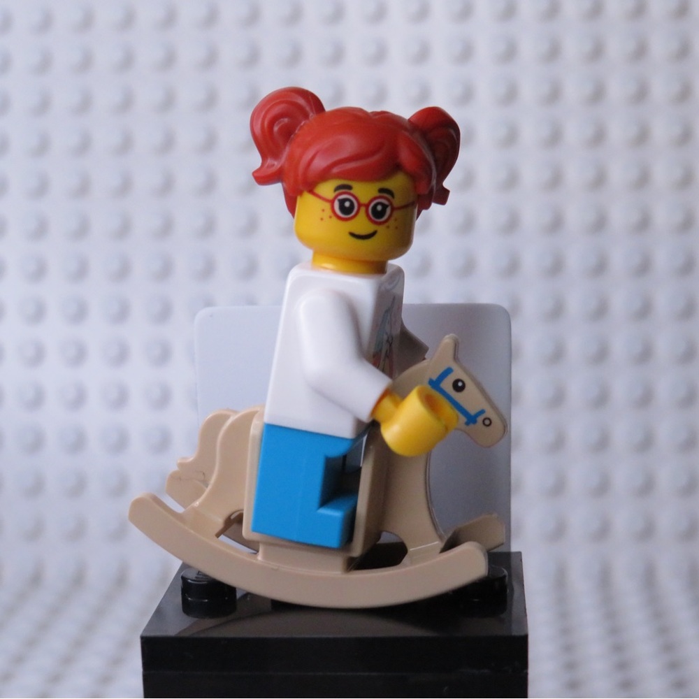 LEGO ROCKING HORSE GIRL FIGURE